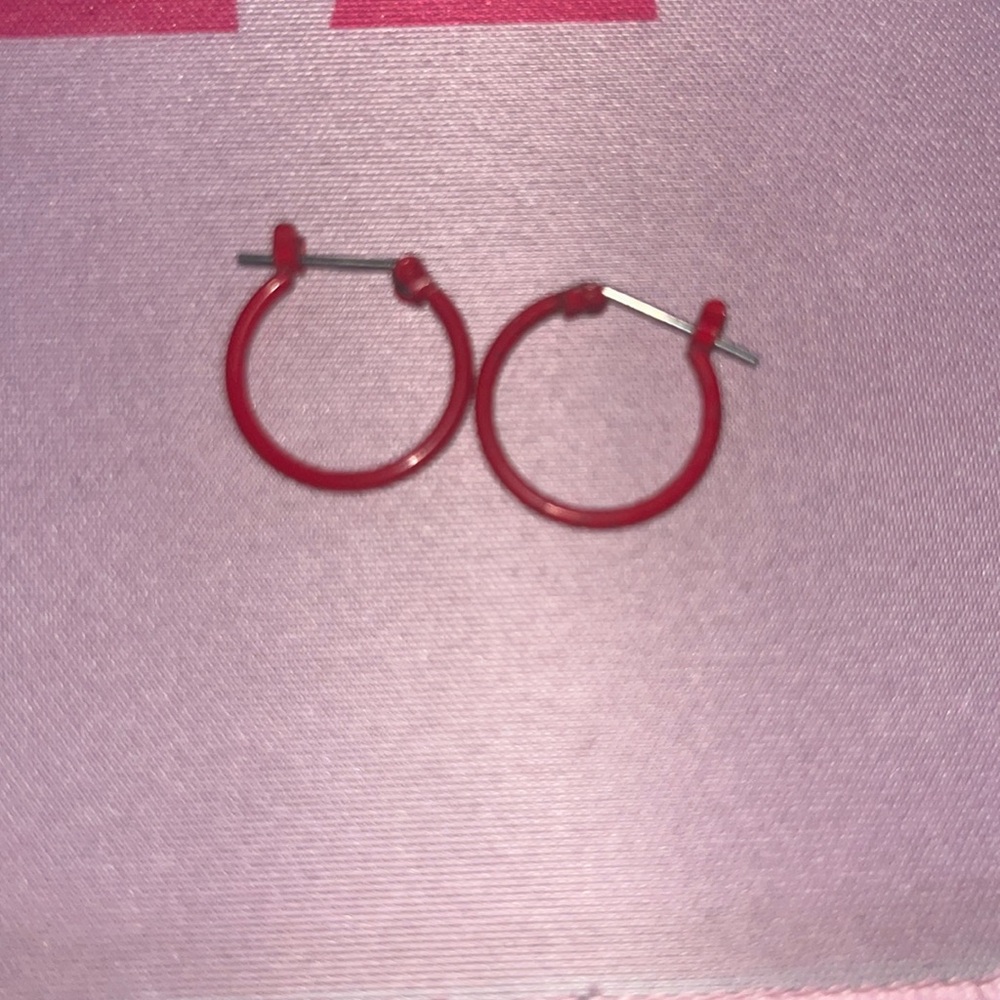 Red hoops